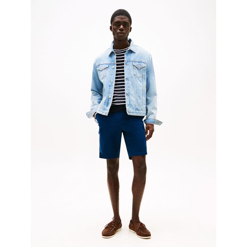 TOMMY HILFIGER - Bermudas azul cargo colección 1985 Harlem Tommy Hilfiger