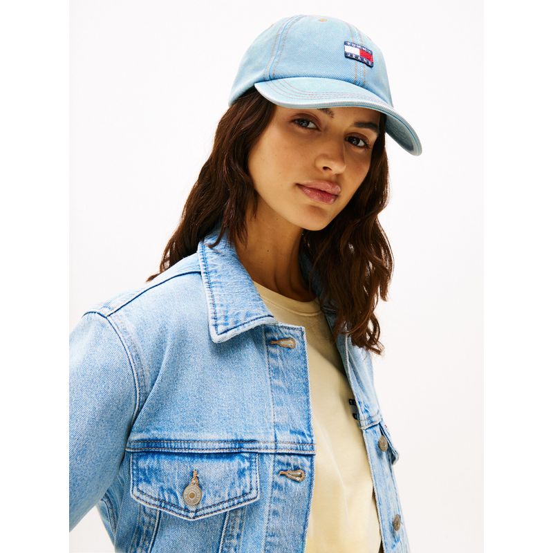 TOMMY HILFIGER - Gorra celeste de béisbol Heritage Tommy Hilfiger