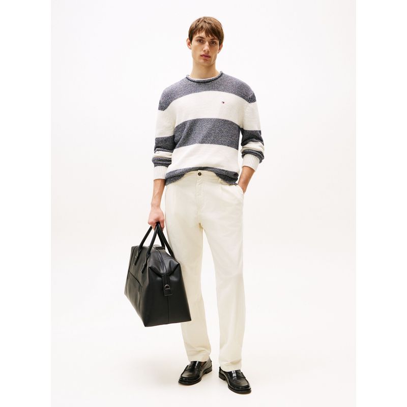 TOMMY HILFIGER - Saco azul con cuello redondo enrollado Tommy Hilfiger