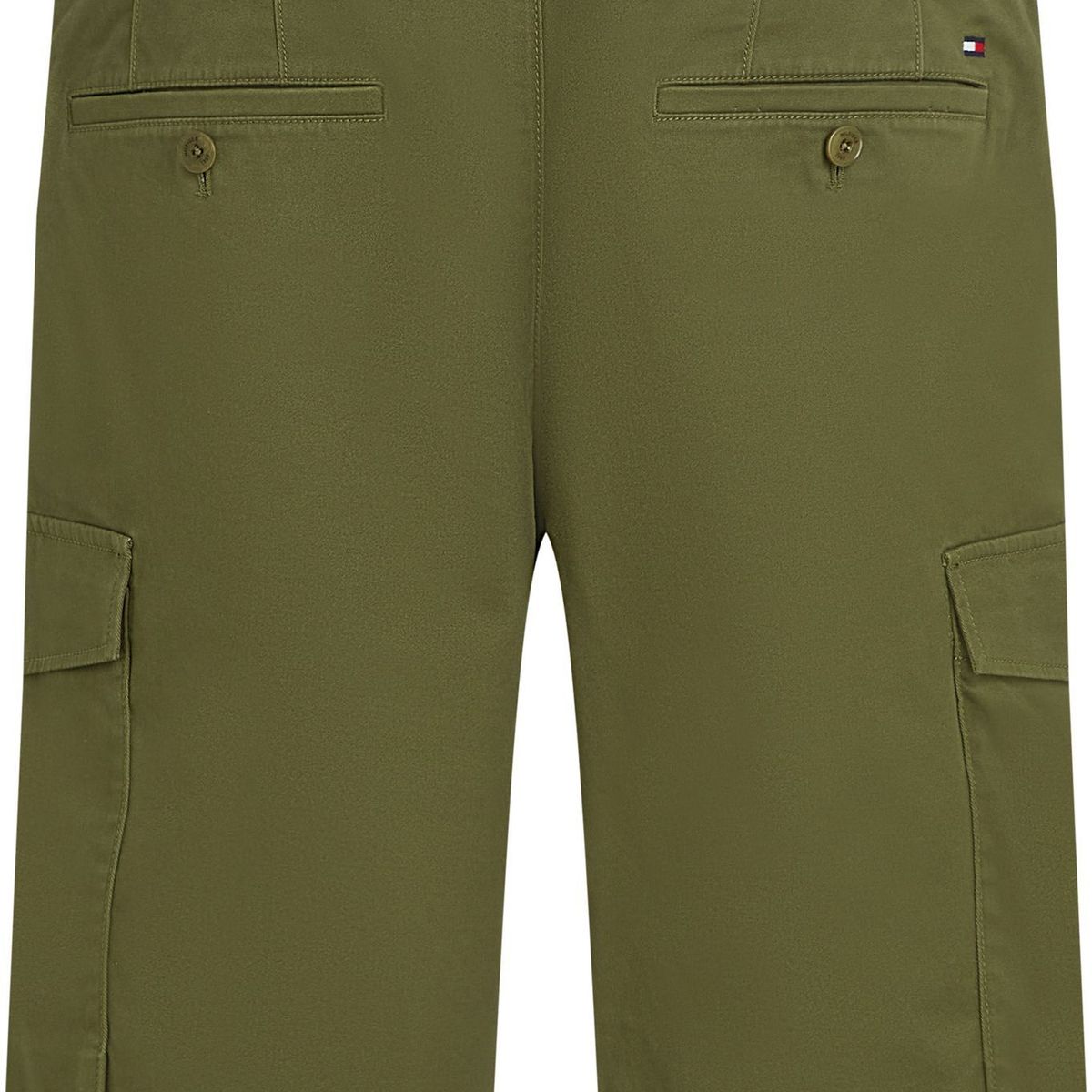 TOMMY HILFIGER - Bermudas verde cargo colección 1985 Harlem Tommy Hilfiger