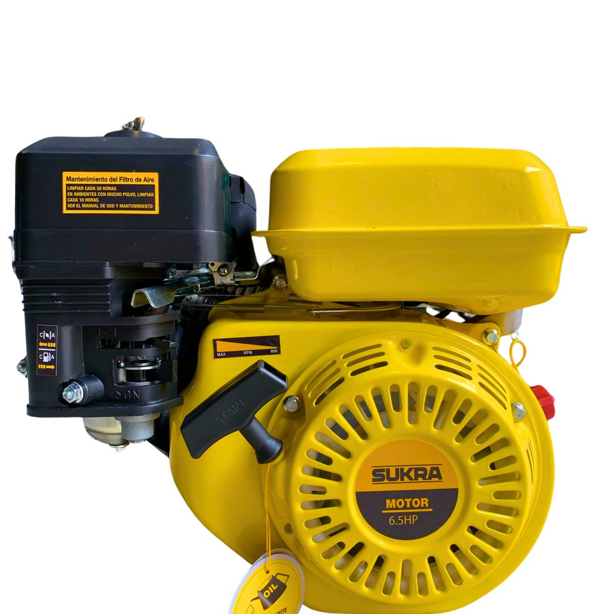 SUKRA - Motor A Gasolina 6.5 Hp 196cc 3600rpm multipropósito Sukra