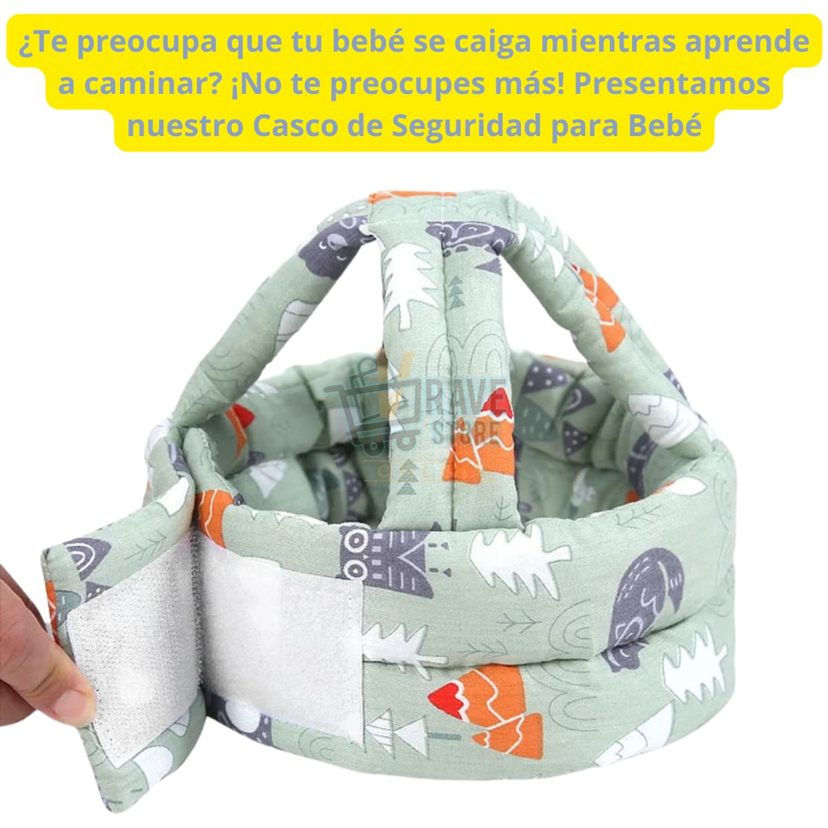 GENERICO - Protector Cabeza Bebeniños Anti Golpe Tipo Arnés En Oferta