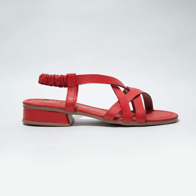 KADOSH - Sandalia para Mujer Roja Magnolia