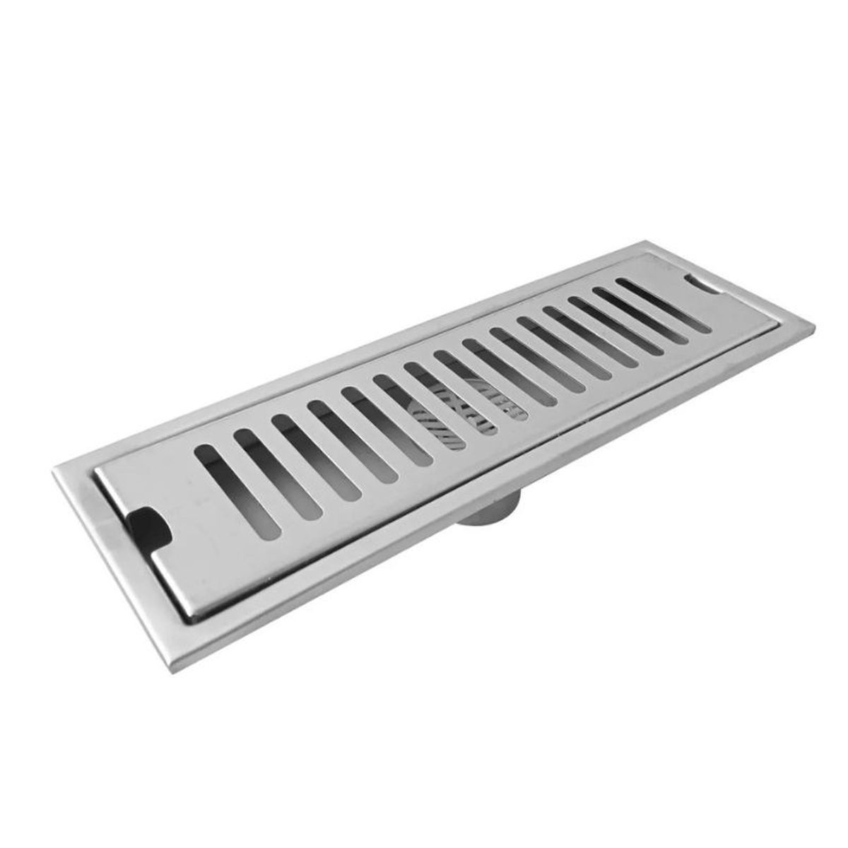 CCOL - Rejilla Sifon Ccol HC1003 Plateado Satinado Piso 20cmx10cm Acero