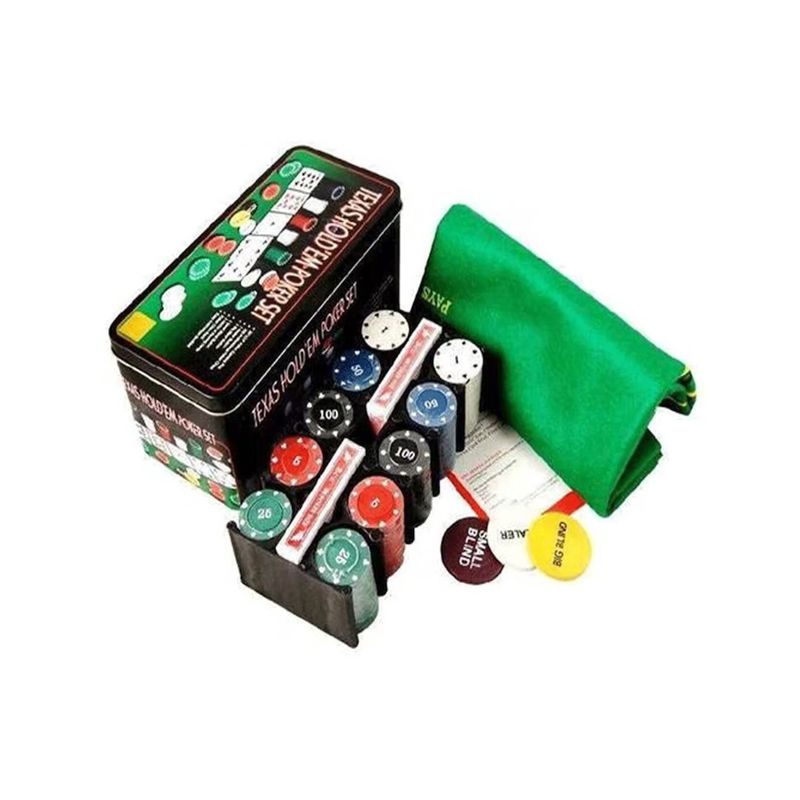 GENERICO - Juego Set de Póker Texas Holdem
