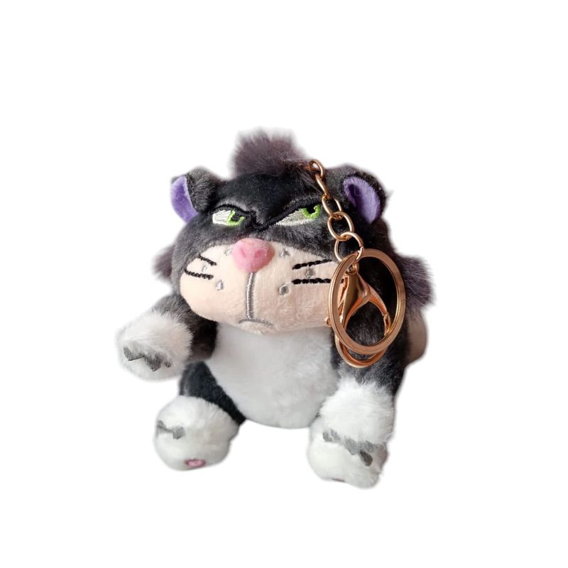 UNIVERSAL - Llavero peluche Lucifer con aro resistente en acero inoxidable
