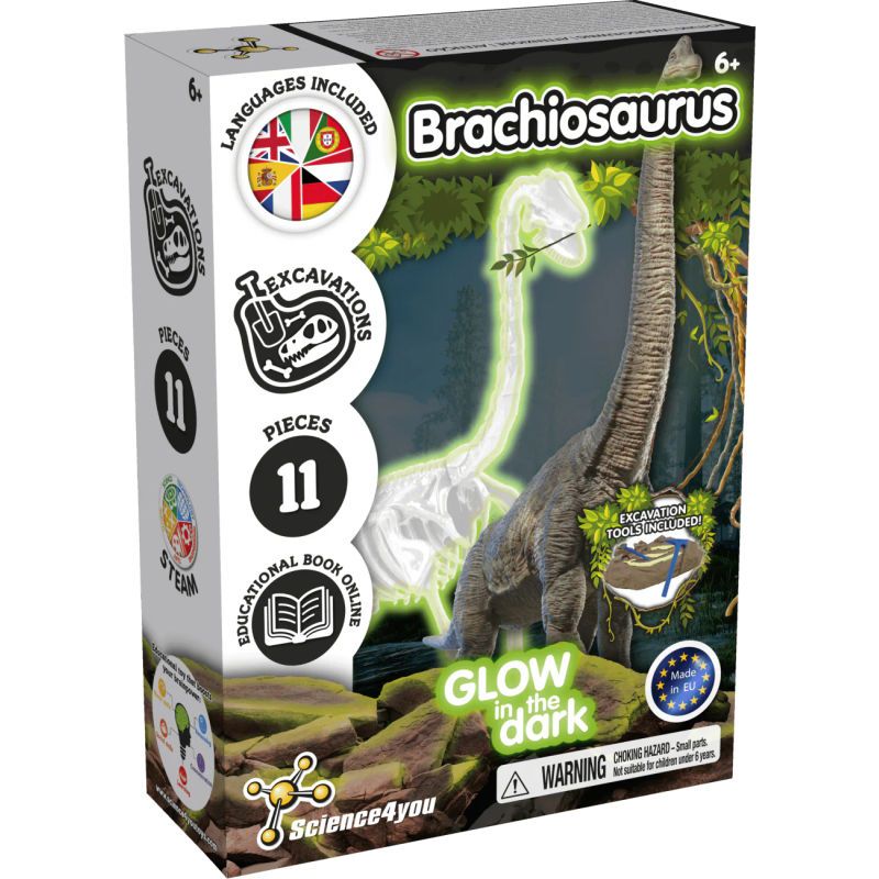 GENERICO - EXCAVACIONES Brachiosaurus Brilla Oscuridad