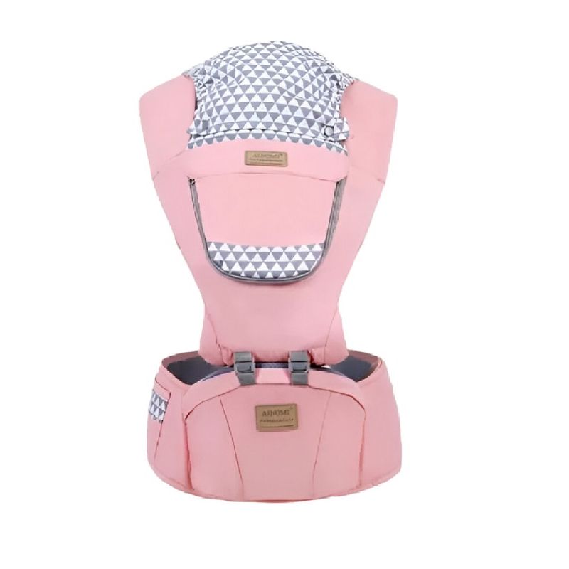 MUNDO BEBE - Cargador silla ergonómico para bebe niña rosa