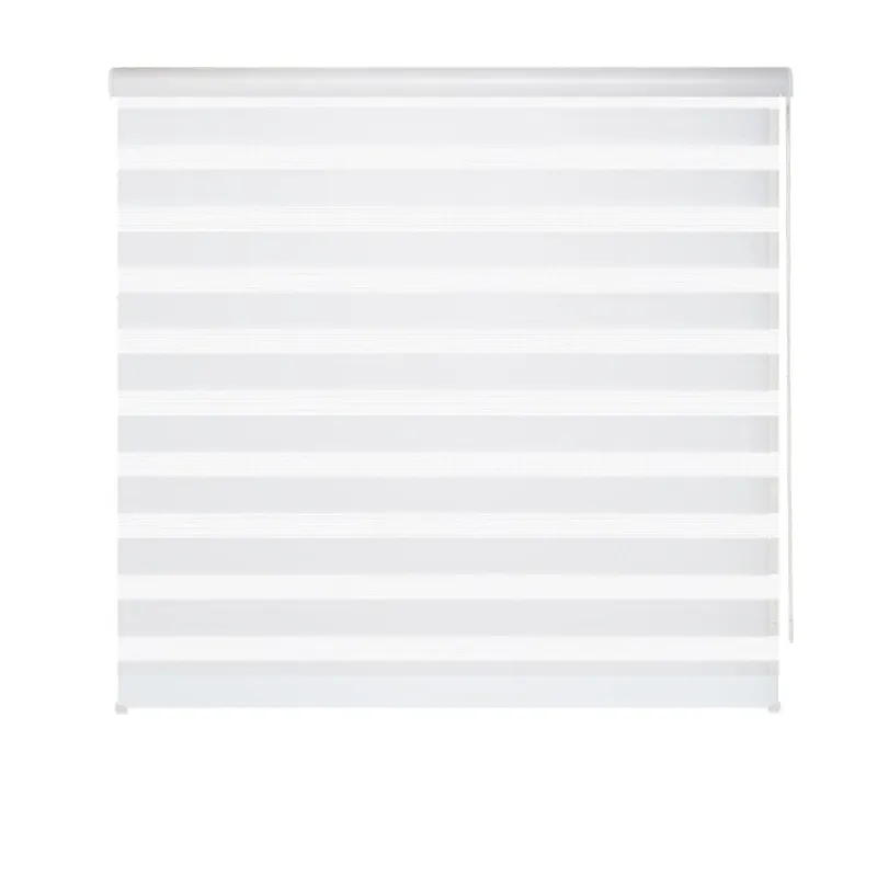 SUNFLEX - Cortina Roller Duo Ancho 180cm Alto 170cm Color Blanco