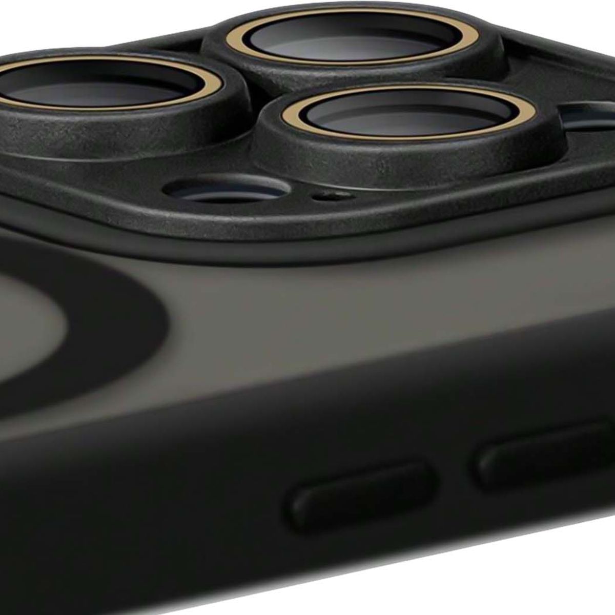 GENERICO - Funda Magsafe Transparente Mate con Protector de Camara Compatible con iPhone 16 Pro Max