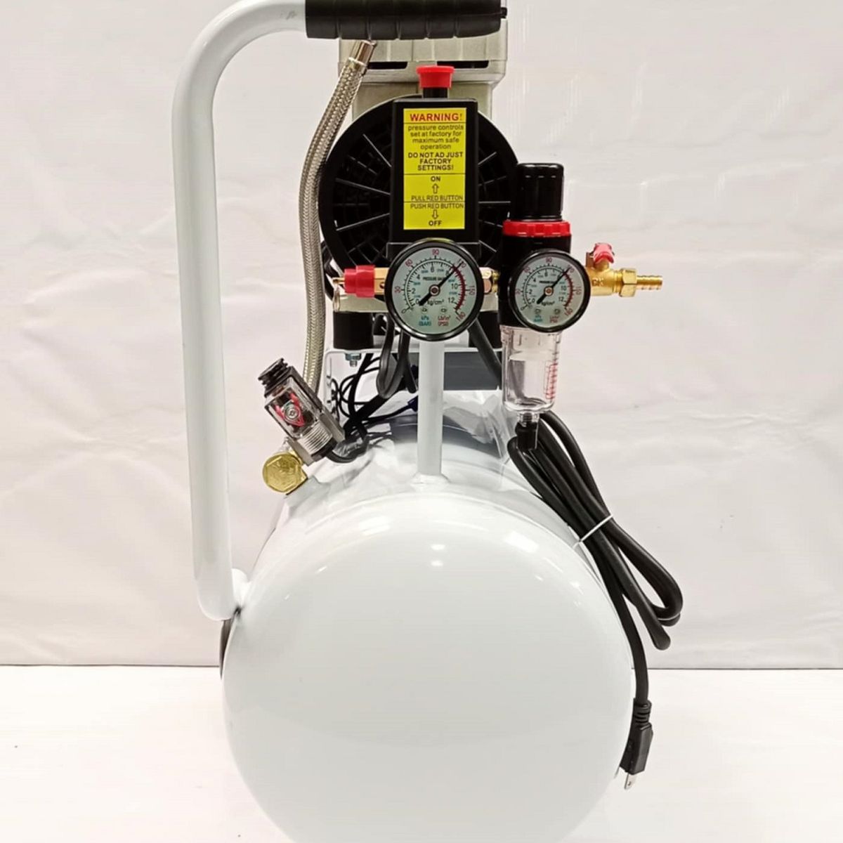 AMERICAN GENERICS - Compresor Aire Seco Silencioso Libre De Aceite Nuevos