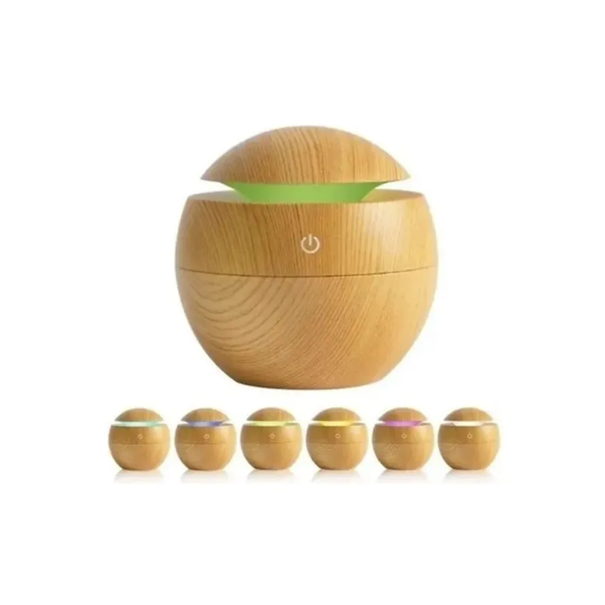 GENERICO - Difusor Aromaterapia Usb 130ml Ultrasoni Humidifiador Esfera