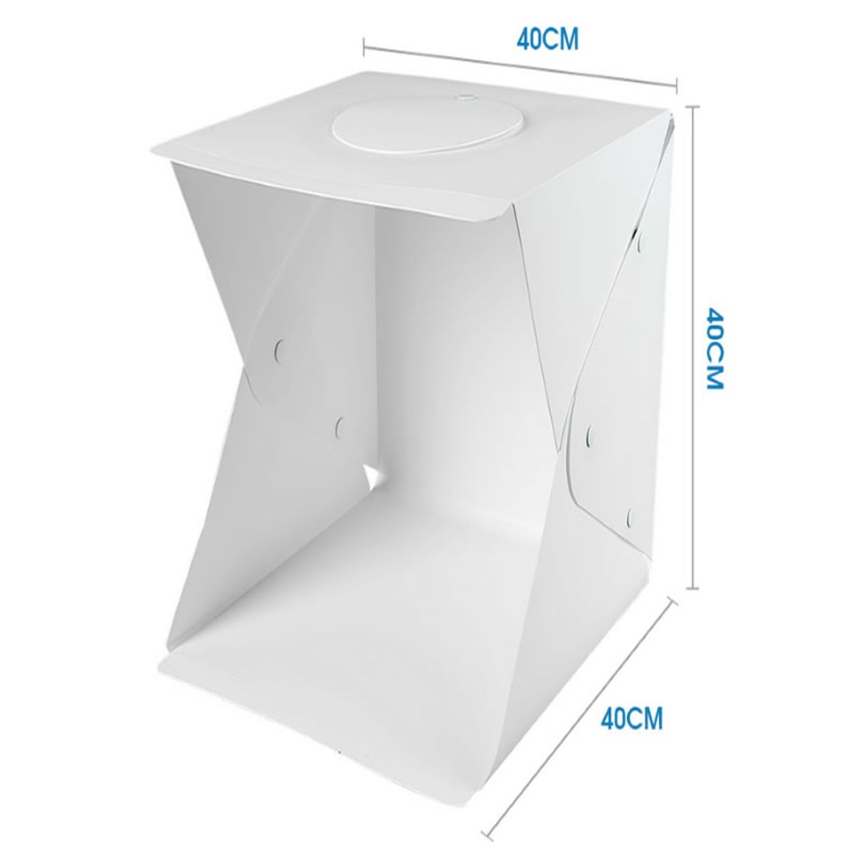 GENERICO - Caja Luz Led 40 Cms Estudio Fotografia Plegable Profesional