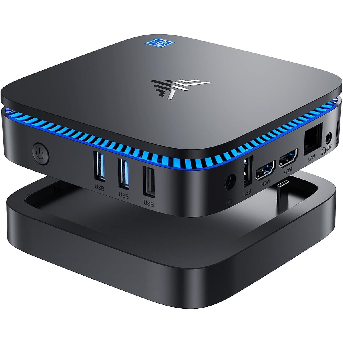 GENERICO - Mini Pc Ak1 Plus Intel 12ª Gen. Alder Lake N95 RAM 8GB SSD 256GB M.2 2280