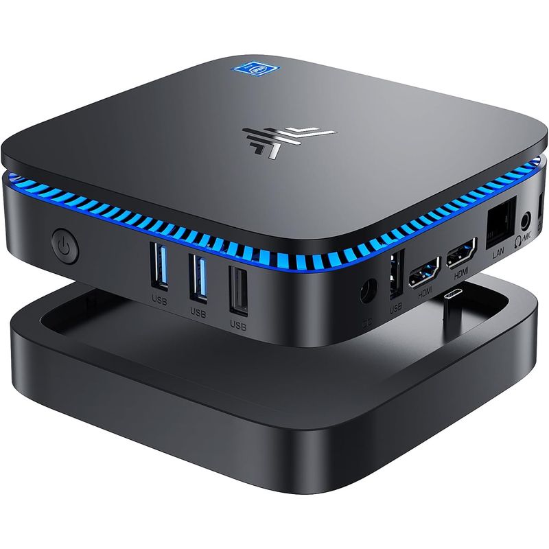 GENERICO - Mini Pc Ak1 Plus Intel 12ª Gen. Alder Lake N95 Hasta 3.4 Ghz