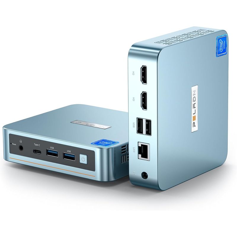 GENERICO - Mini Pc Peladn N100 12a Generación 8gb Ram 256gb Ssd Wifi