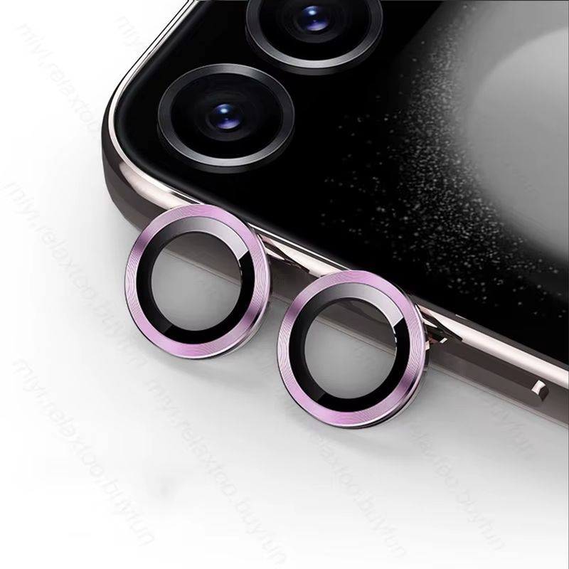GENERICO - Lentes Protectores De Cámara Compatible Con Samsung Z Flip 5 Lila
