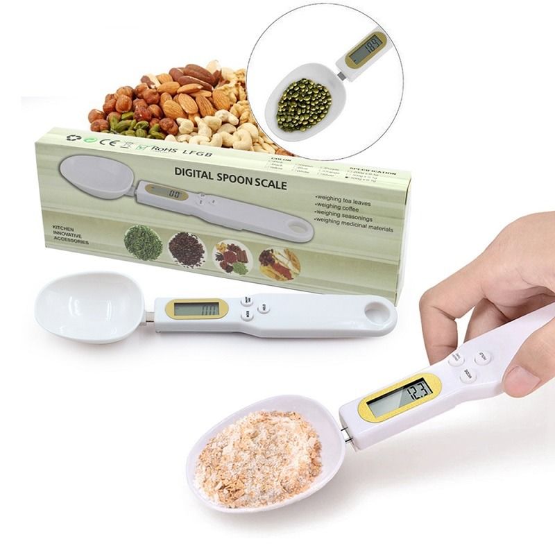 AMAZON - Cuchara Gramera Digital con Pantalla LCD