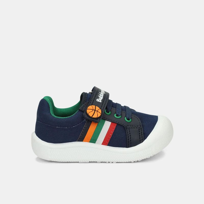 BUBBLE GUMMERS - Tenis Bebé Para Niño Bubblegummers Azul Terry 15-21