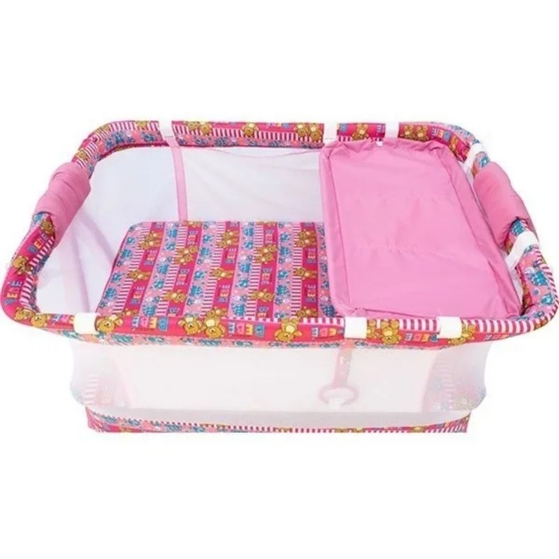 PRODEHOGAR - Corral Súper Nikol Para Bebe Colchóneta Cambiador Toldillo