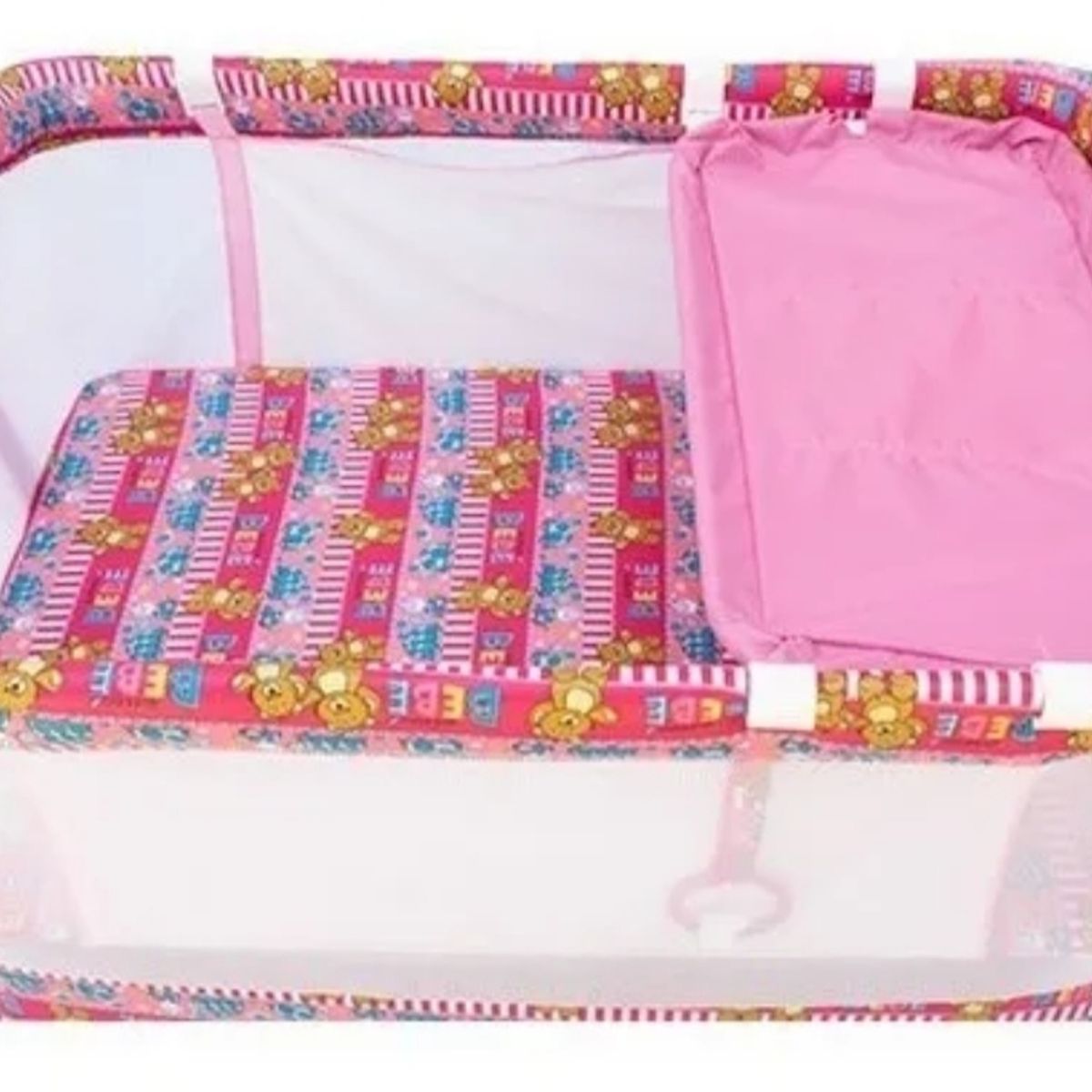 PRODEHOGAR - Corral Súper Nikol Para Bebe Colchóneta Cambiador Toldillo