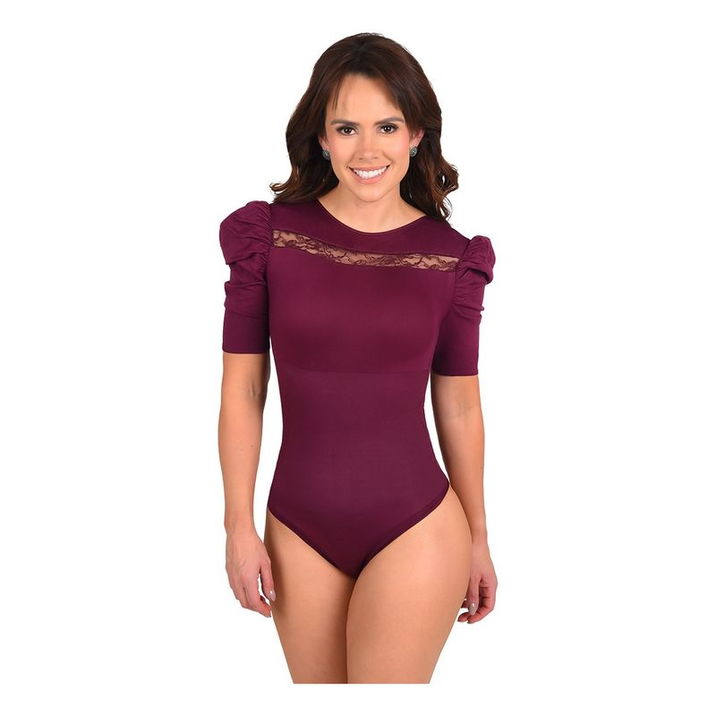 RITCHI - Body Faja Panty Hilo Con Elastico MangaCorta Bombacha Ritchi