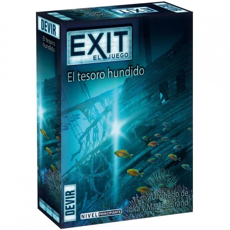 DEVIR - Juego De Mesa Exit El Tesoro Hundido Devir Para Adultos