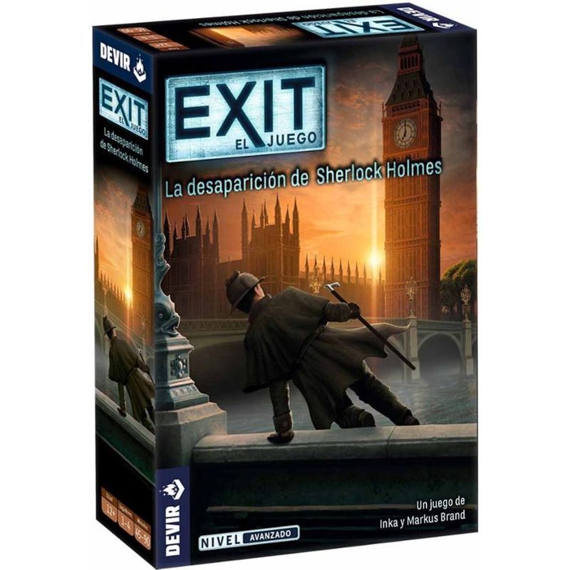 DEVIR - Juego De Mesa Cooperativo Exit Sherlock Holmes Devir Adultos