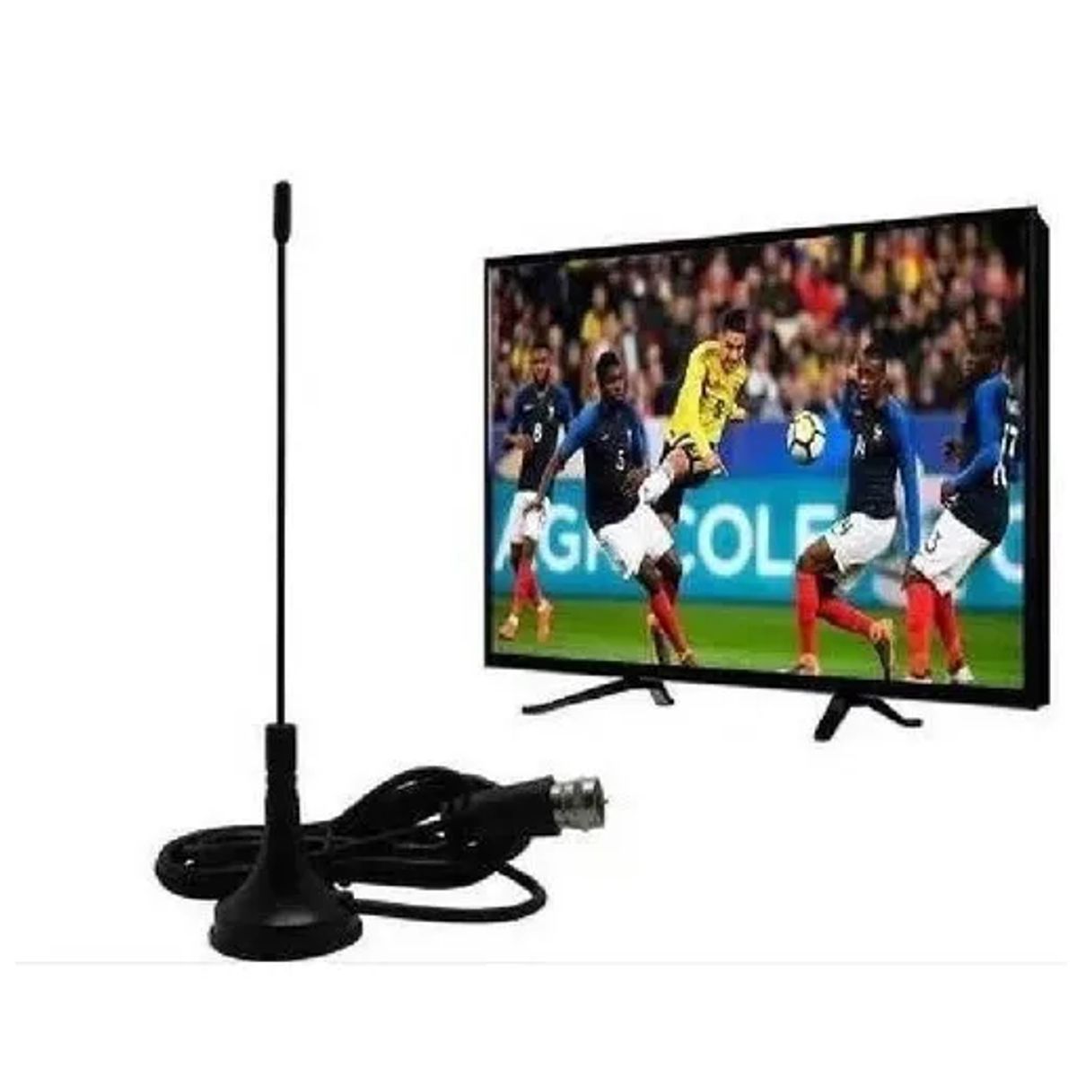 GENERICO - Antena De Interior Tv Digital Tdt 2 Metros