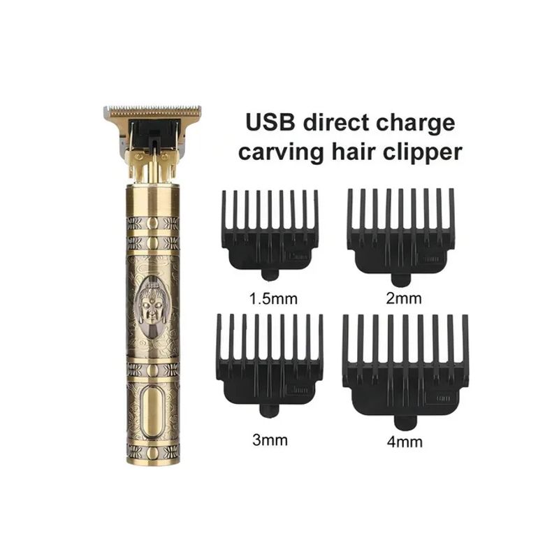 GENERICO - Maquina Corta Pelo Deluxe Edition Profesional Inalámbrica Buda Gold