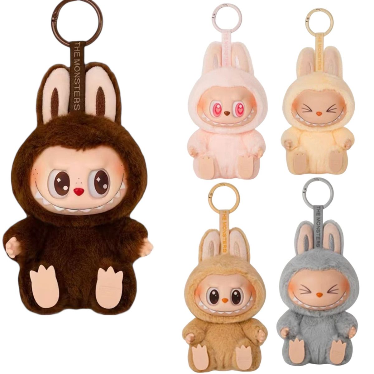 MULTIPLACE COLOMBIA - bubu Llavero Colgante de Peluche Diseño Sorpresa