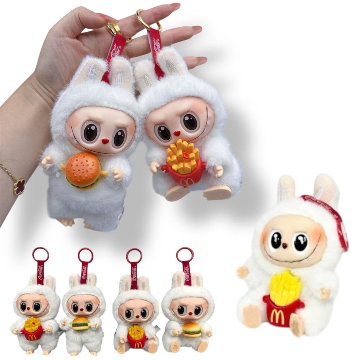 MULTIPLACE COLOMBIA - bubu Llavero Colgante de Peluche Edición especial Sorpresa-