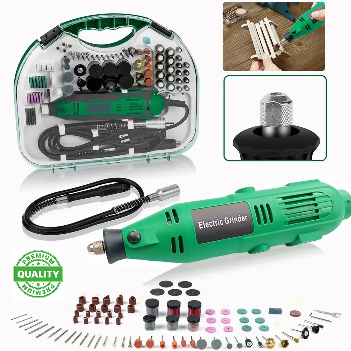 ONE PIXEL - Mini Taladro Mototool 260w Potencia 93 Accesorios Premium