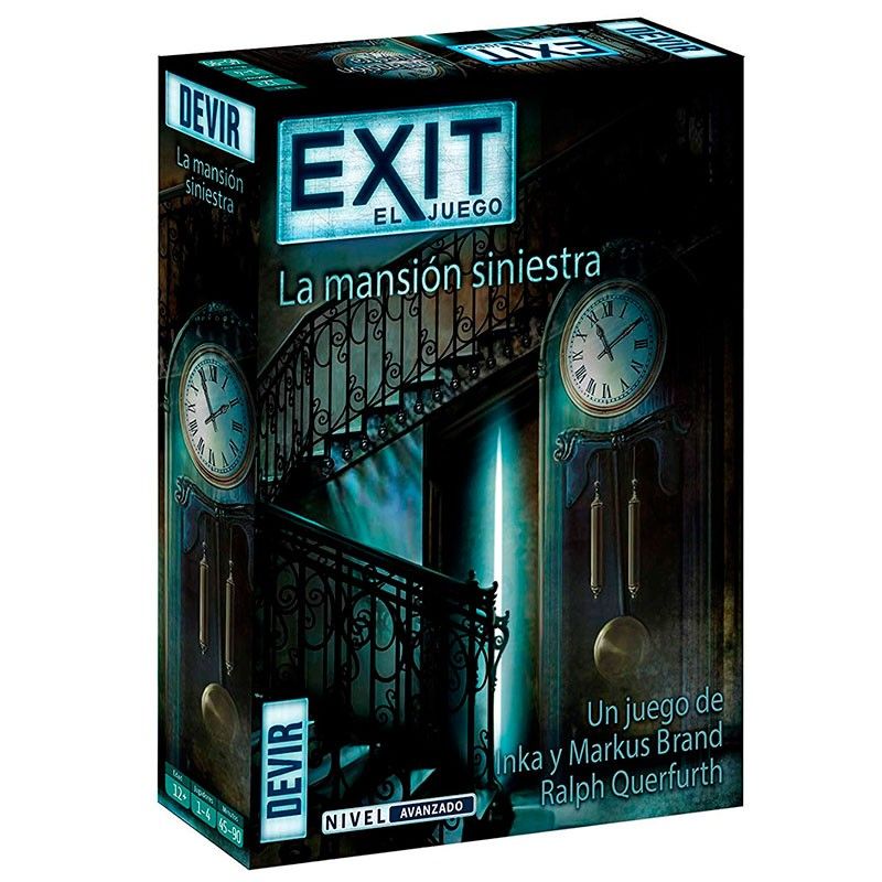 DEVIR - Juego De Mesa Exit Mansión Siniestra Devir Para Adultos