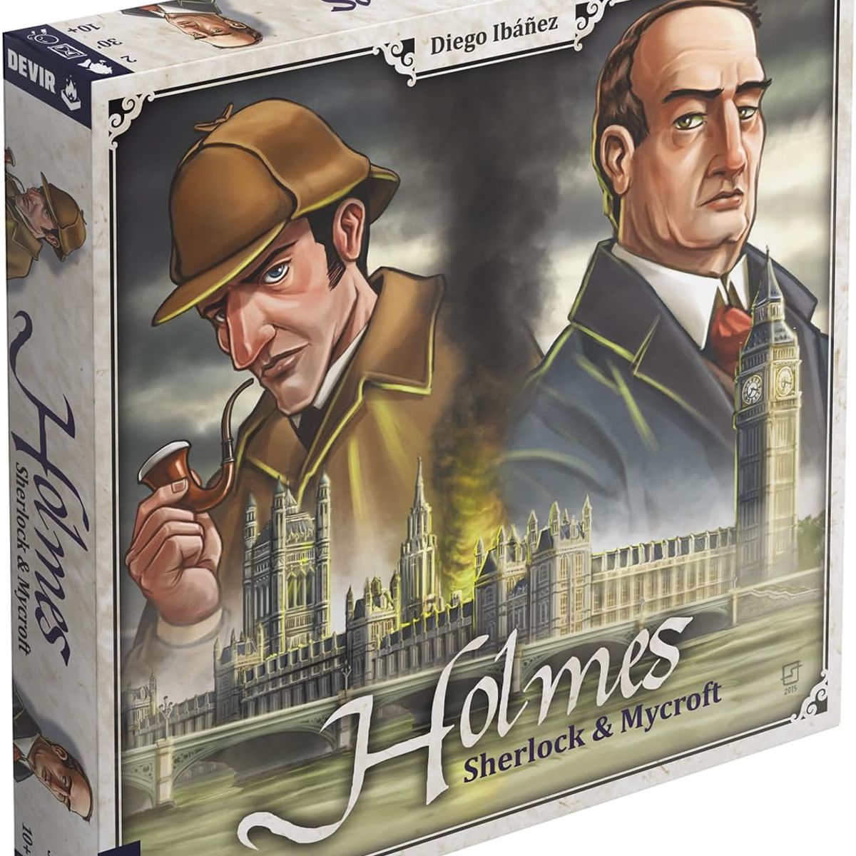 DEVIR - Juego De Mesa Holmes Sherlock Y Mycroft Devir Para Adultos
