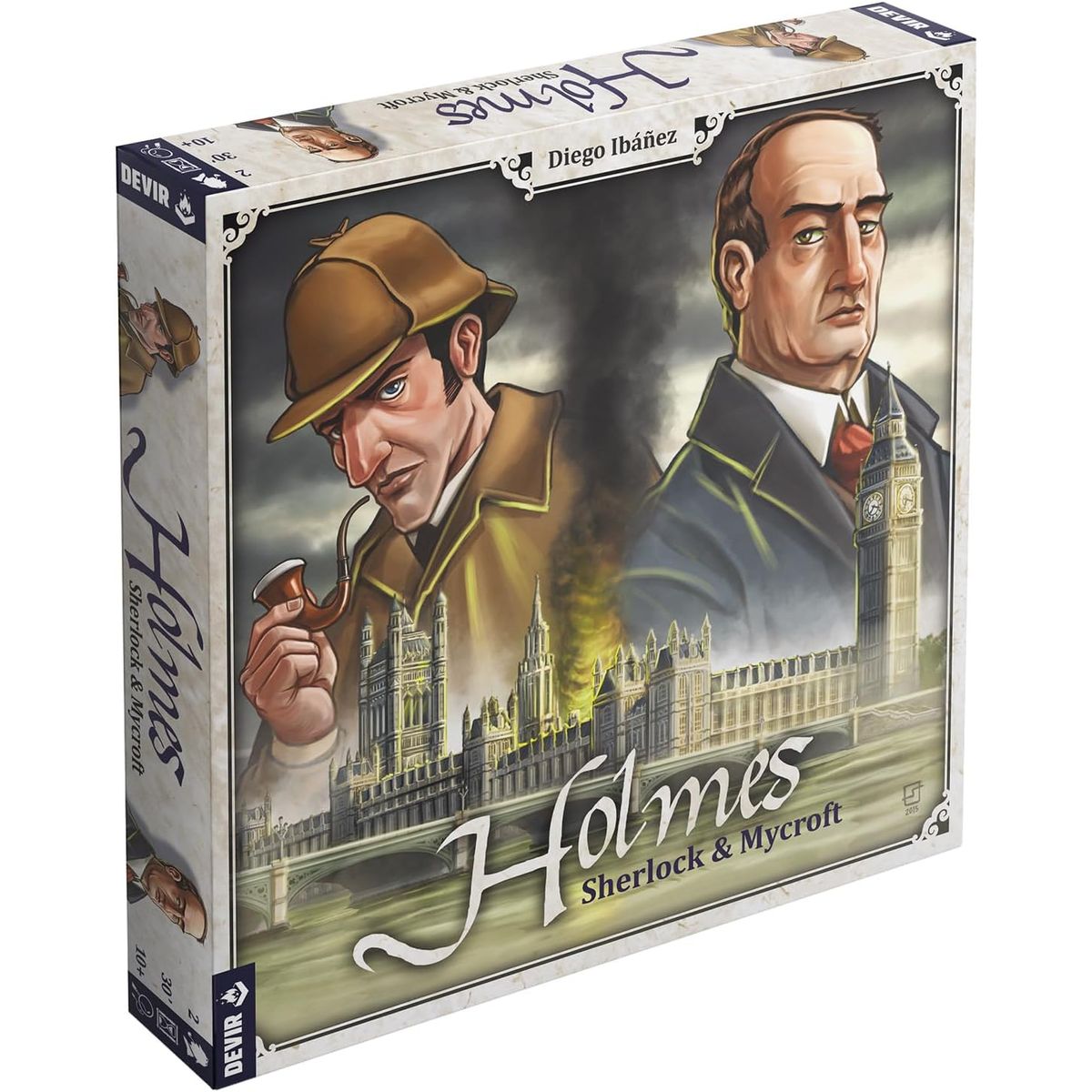 DEVIR - Juego De Mesa Holmes Sherlock Y Mycroft Devir Para Adultos