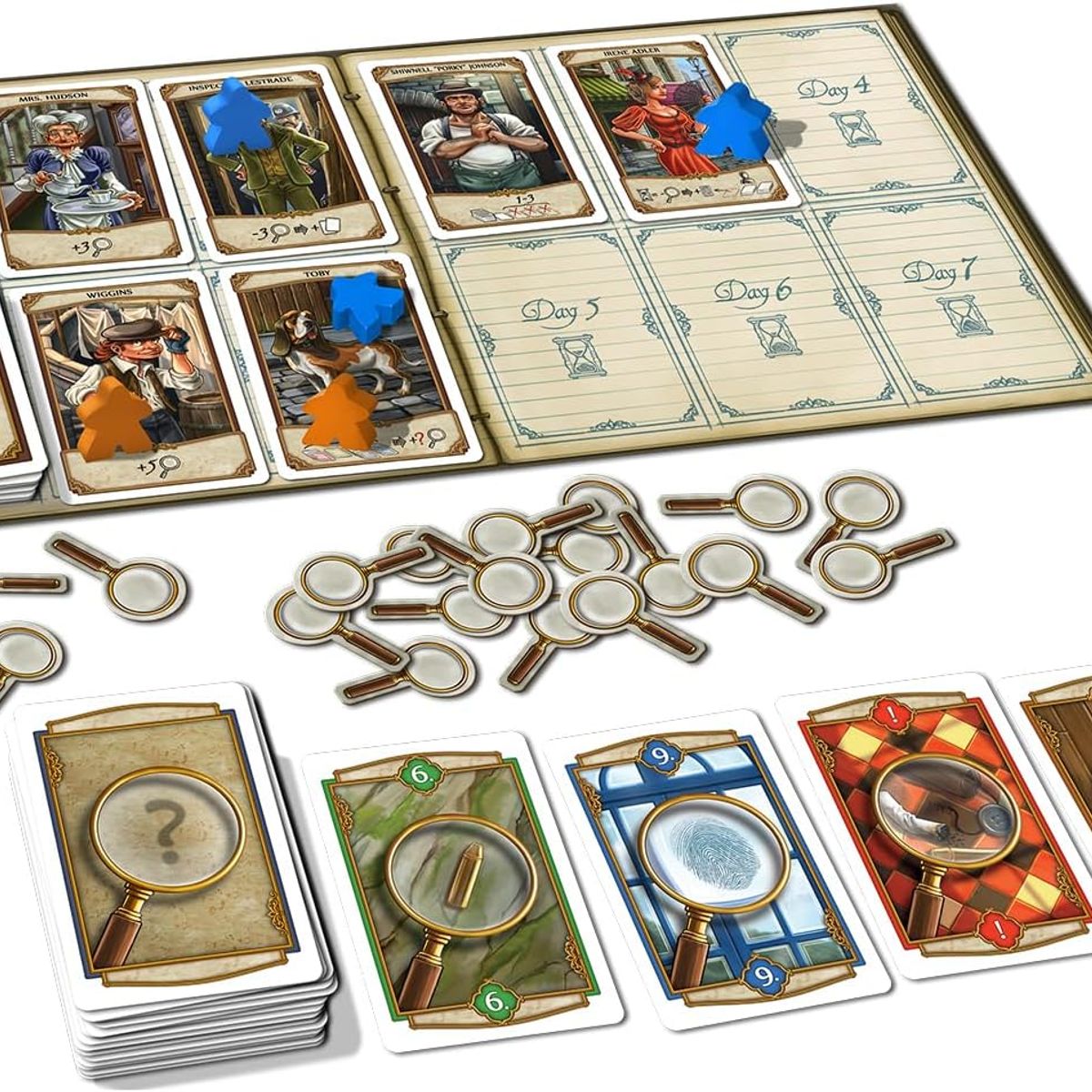 DEVIR - Juego De Mesa Holmes Sherlock Y Mycroft Devir Para Adultos