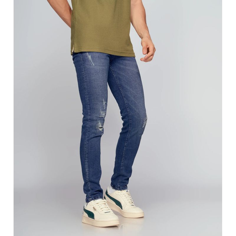 GROGGY - Jean Para Hombre Skinny Groggy