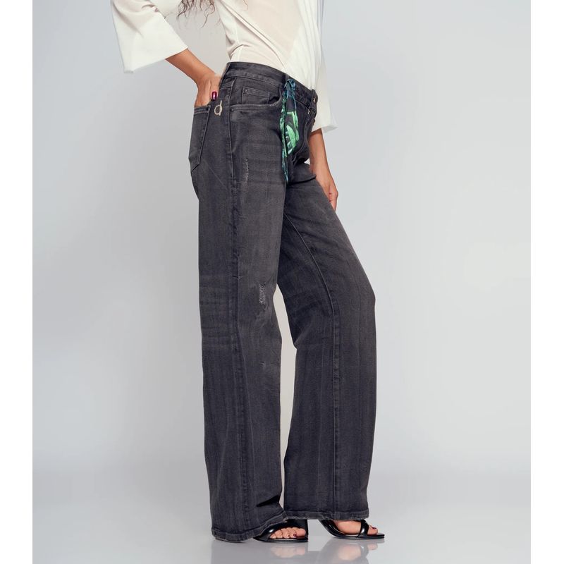 DEREK - Jean Para Mujer Wide Leg Derek