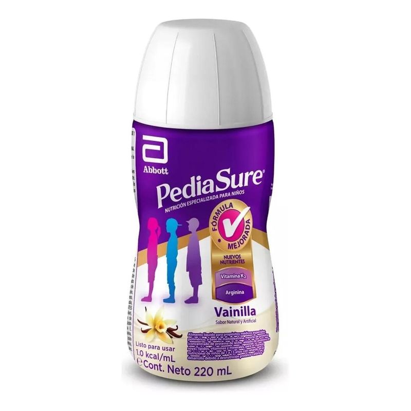 ABBOTT - 12 Pack Pediasure Vainilla X 220 Ml