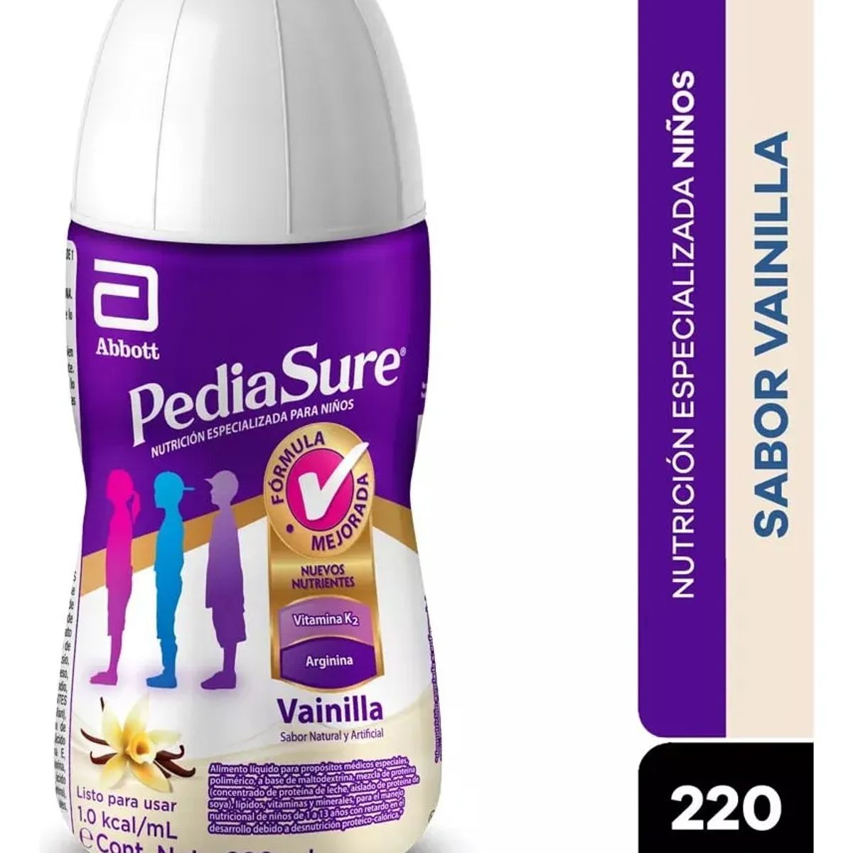 ABBOTT - 12 Pack Pediasure Vainilla X 220 Ml