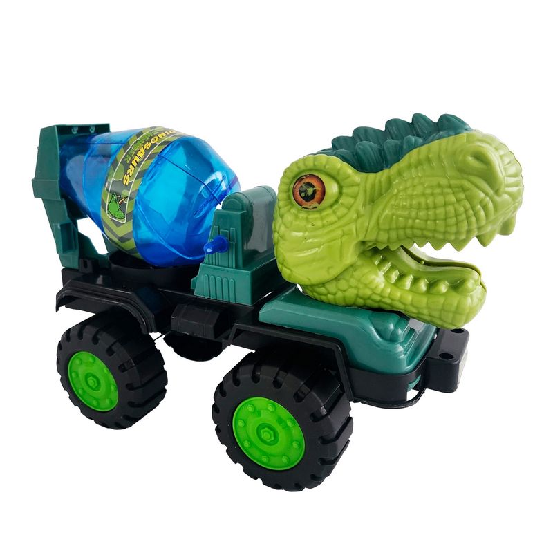 GENERICO - Camion Mezclador Dinosaurio Constructor Juguete Niños