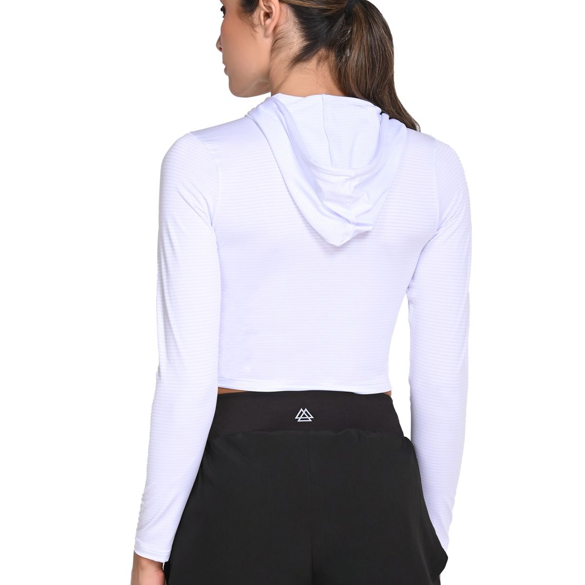 BELIFE - Buzo Con Cortes Decorativos Blanco en Poliéster Para Mujer