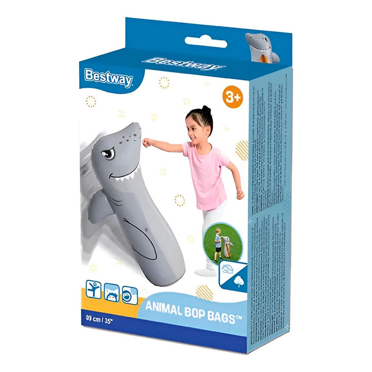 GENERICO - Puching Ball Inflable Infantil Bestway Porfiado