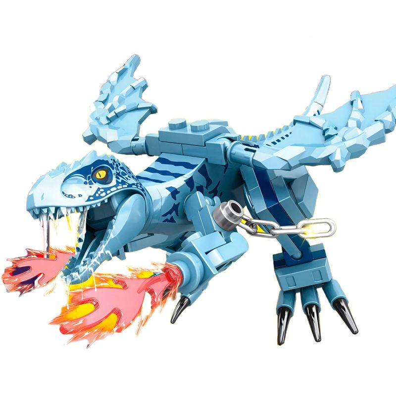 GENERICO - Dinosaurio Robots X 4 Juguete Armable Armatodo Construcción