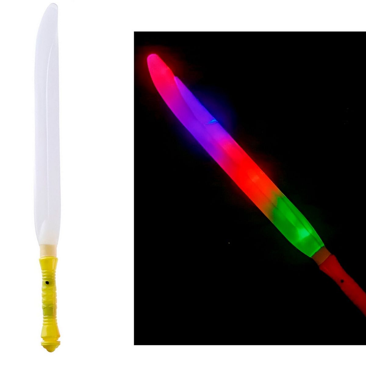 GENERICO - Juguete Espada Ninja Interactivo Niños Led + Baterias