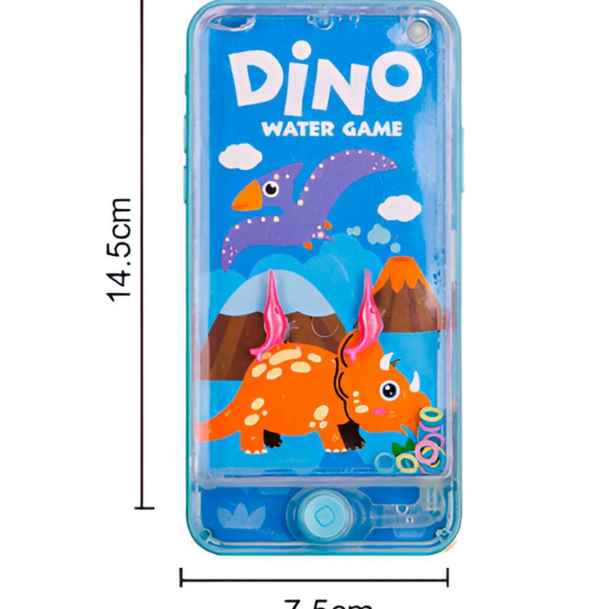 GENERICO - Juguete Anillos Diseño Atari De Agua De Dinosaurio World