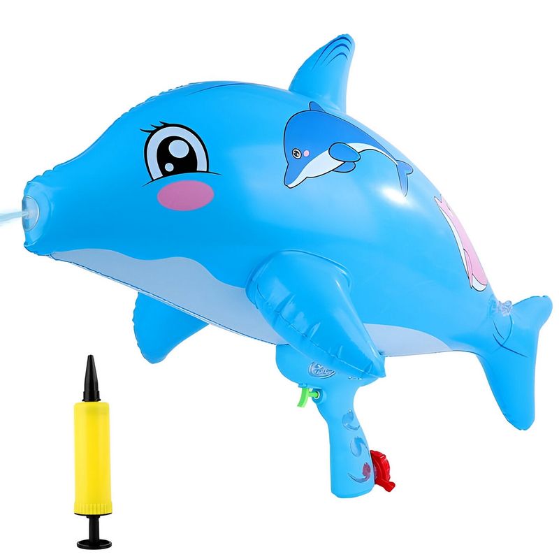 GENERICO - Pistola De Agua Delfin Inflable Juguete Niños Diversiòn