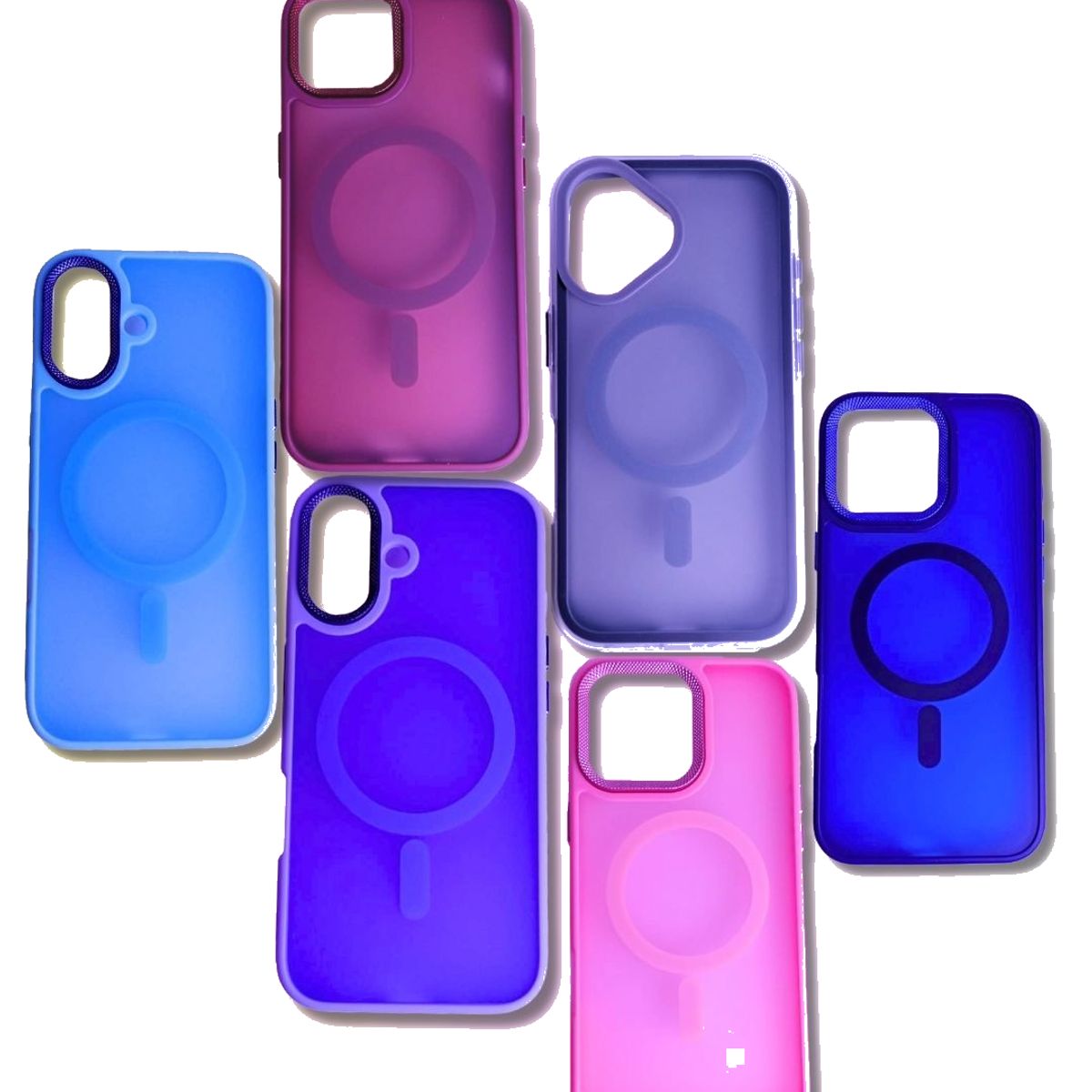 GENERICO - Carcasa Estuche Case para Iphone 15 Translucido Rosado