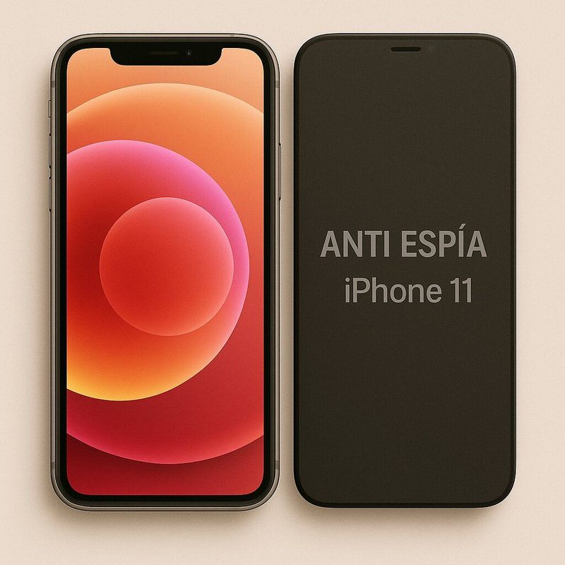 GENERICO - Vidrio Protector de Pantalla Premium Antiespia para Iphone 11